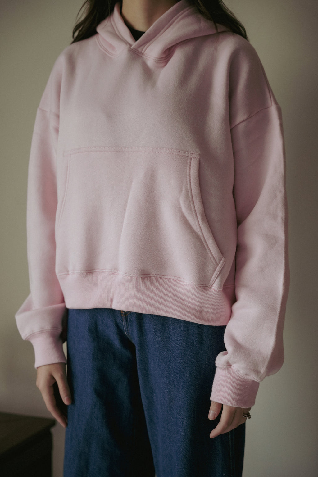 CROP CUT HOODIE
