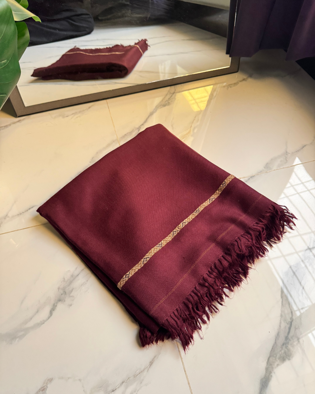 Zwanano Kashmiri Saddar – Maroon