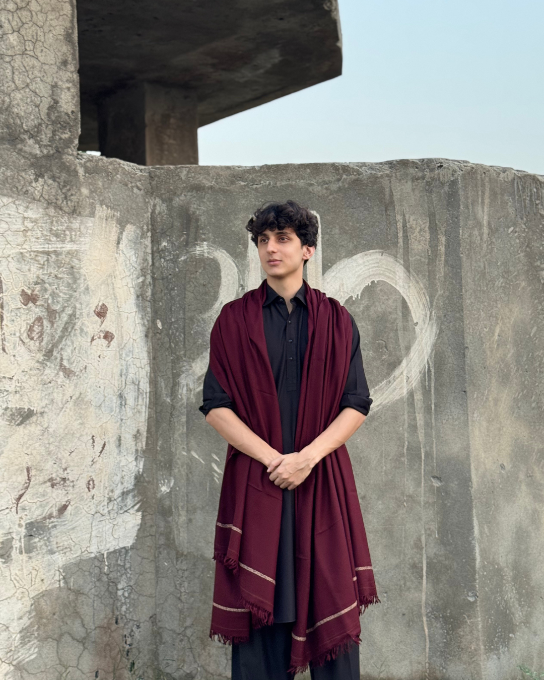 Zwanano Kashmiri Saddar – Maroon