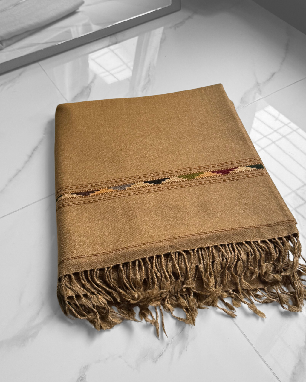 Bonanza Boski Shawl – Brown