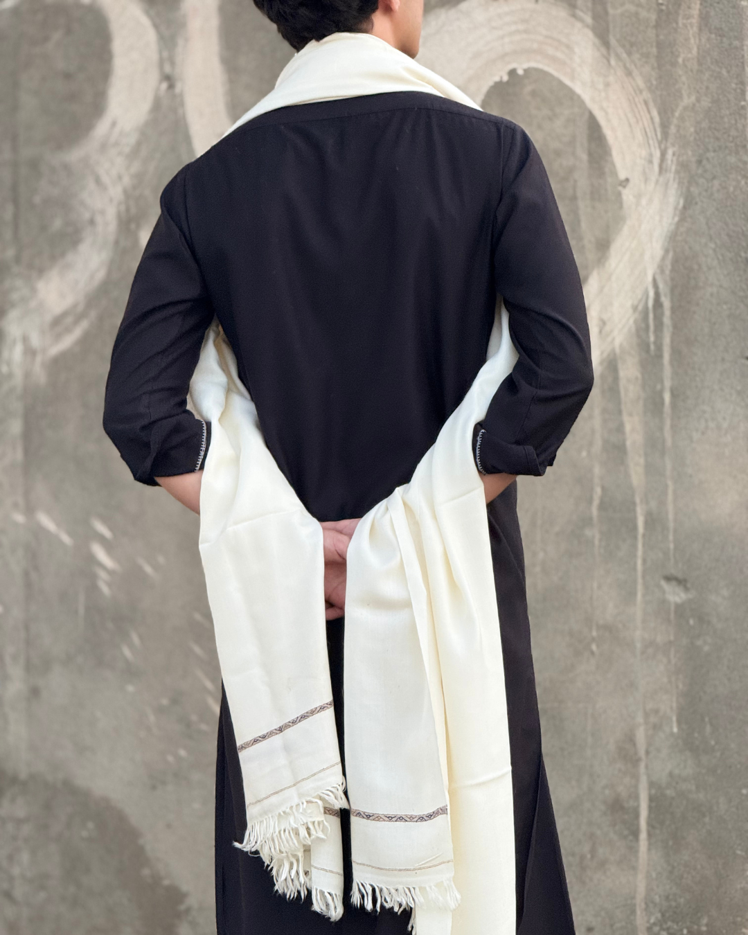 Zwanano Kashmiri Saddar – White