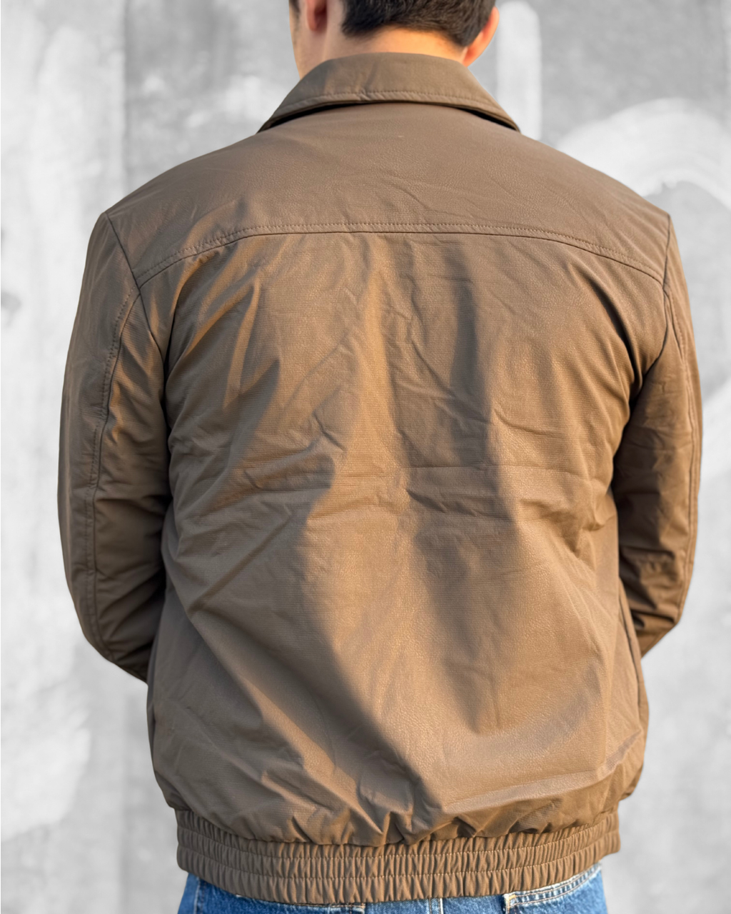 Field bomber jacket Brown