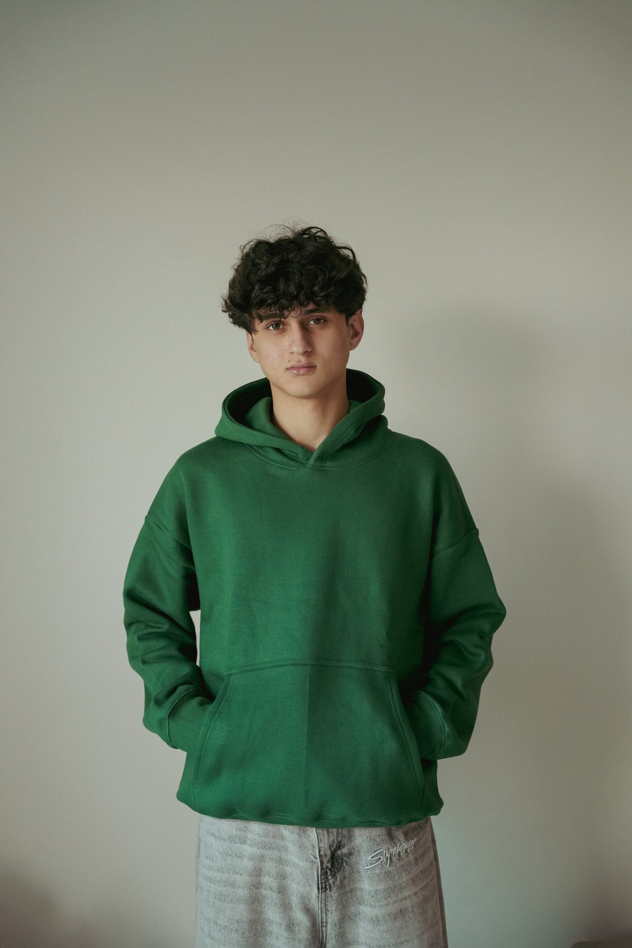 SLOGAN PRINTED HOODIE