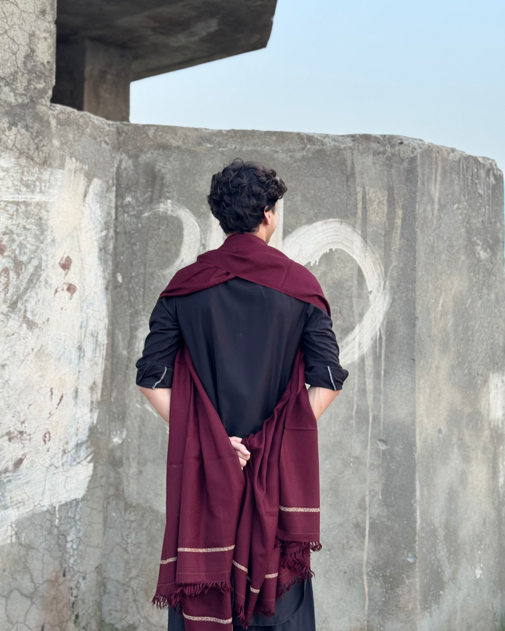 Zwanano Kashmiri Saddar – Maroon