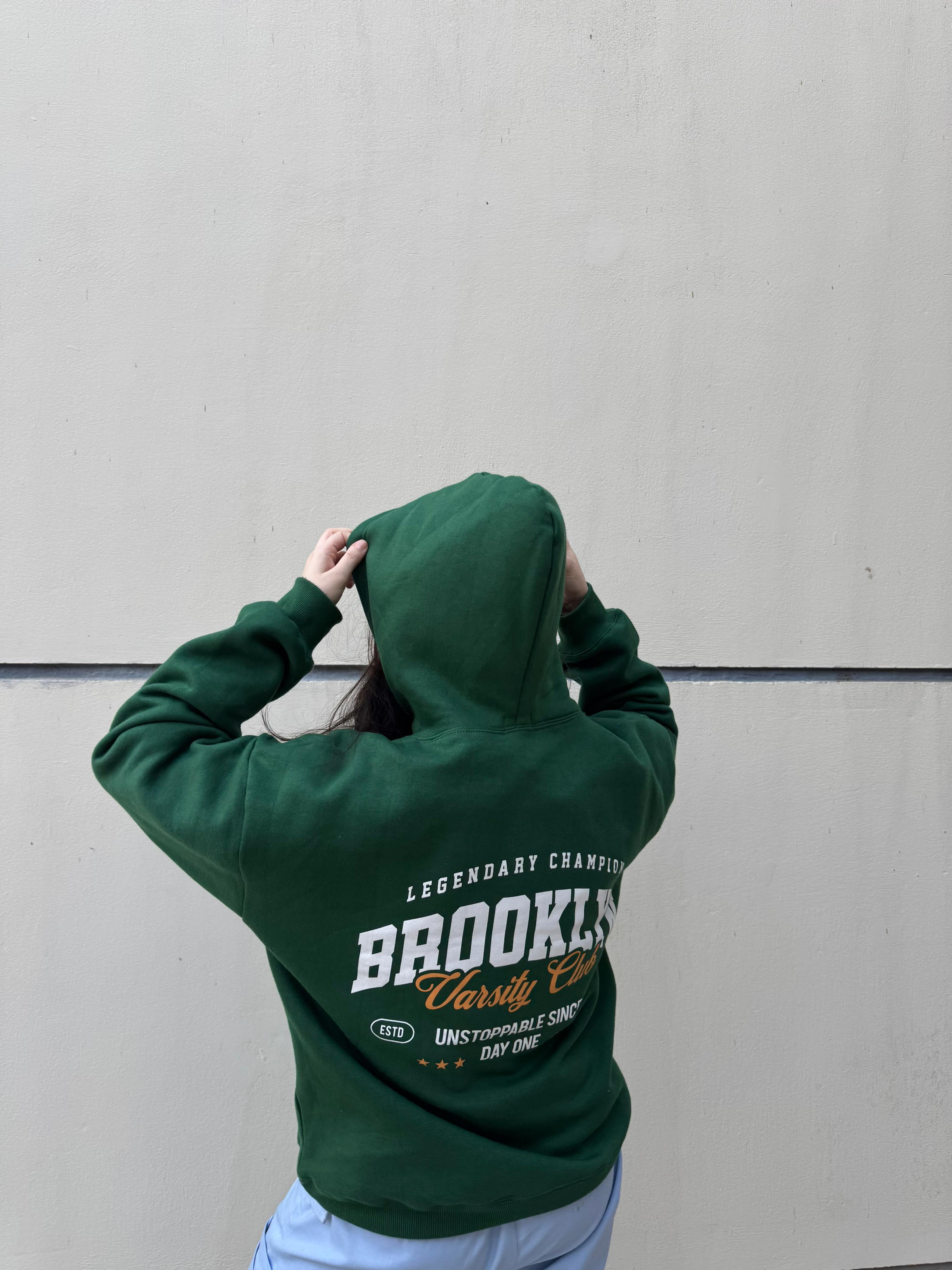 SLOGAN PRINTED HOODIE