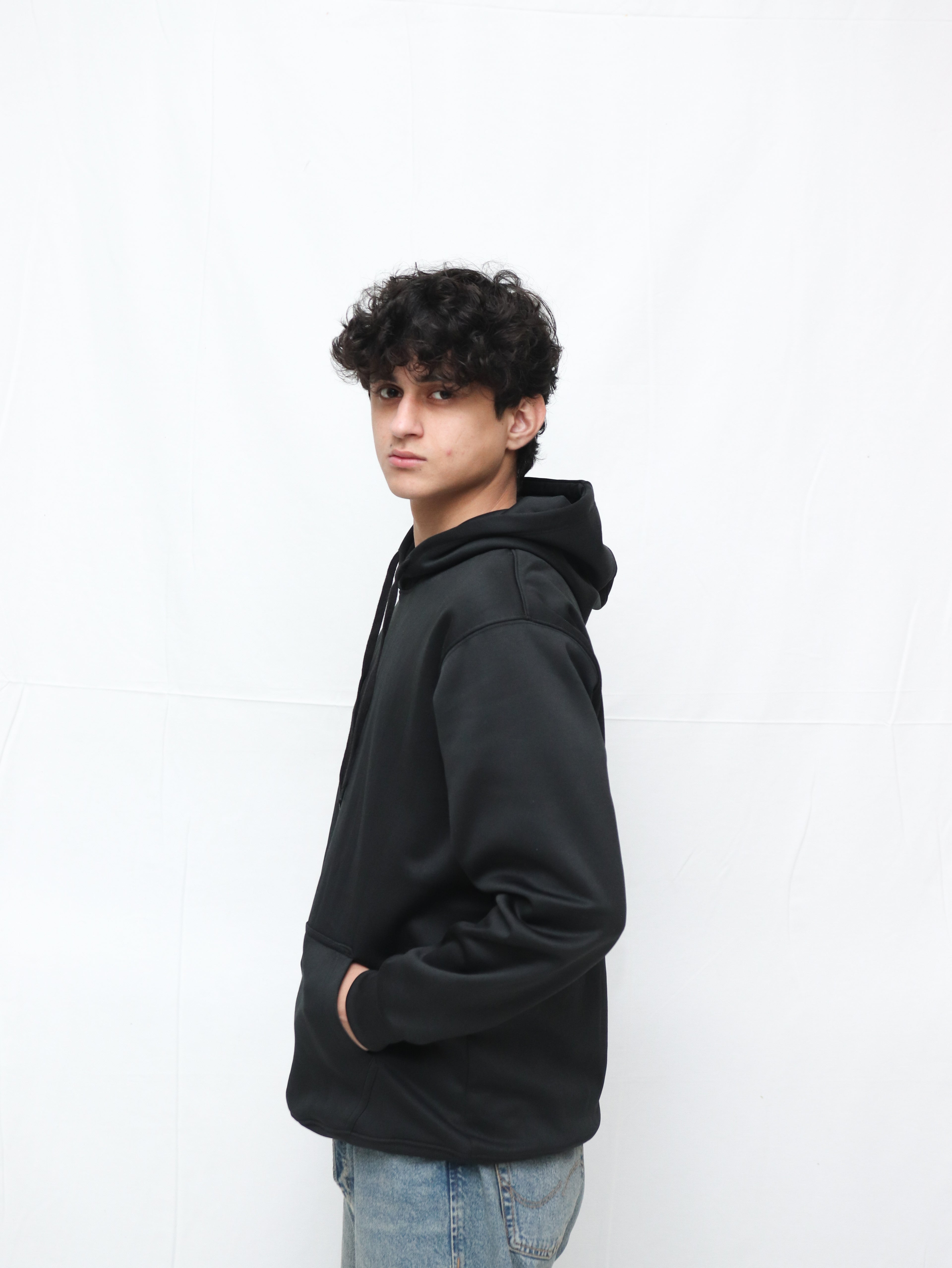 Black hoodie