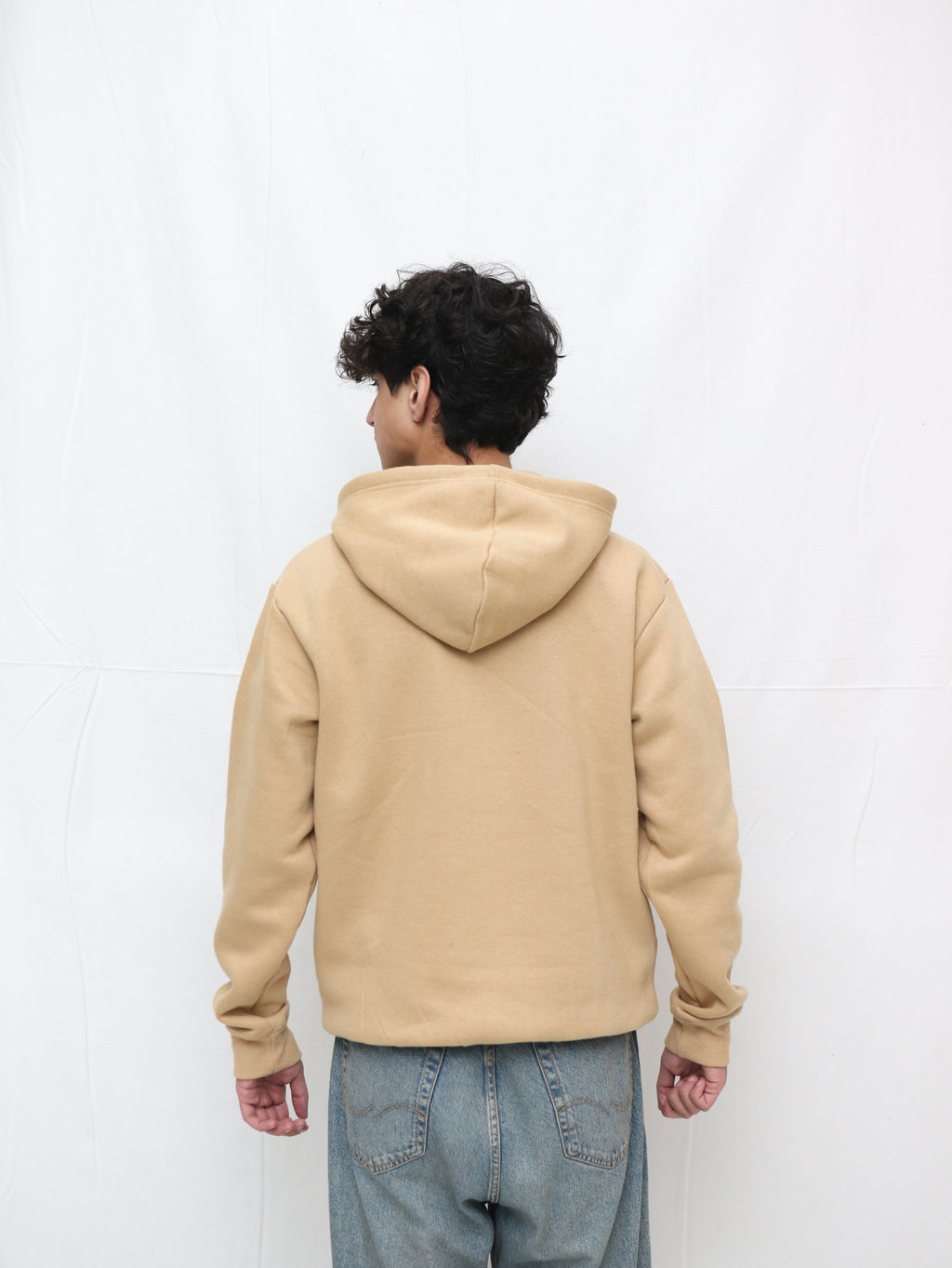 Beige hoodie