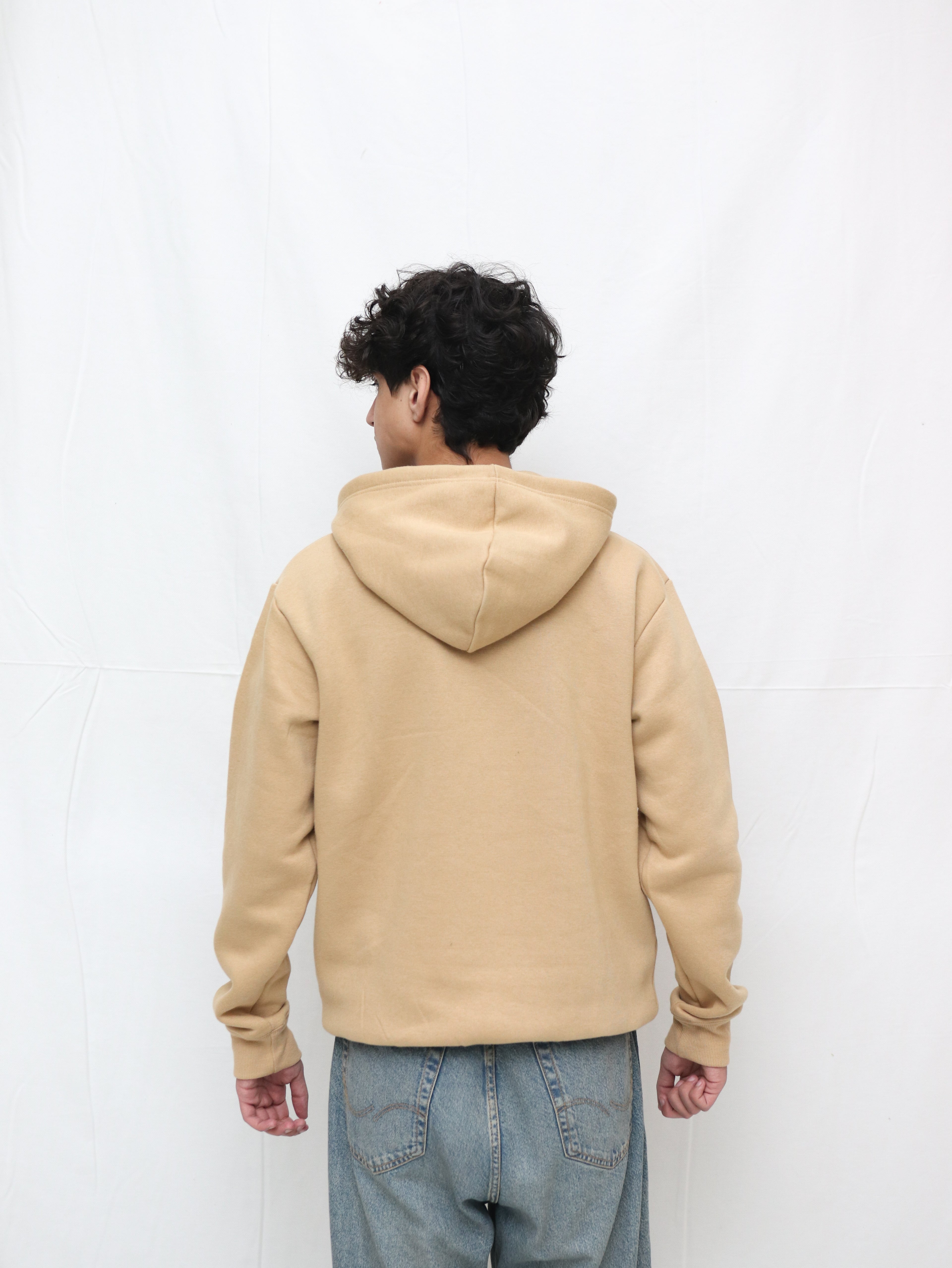 Beige hoodie