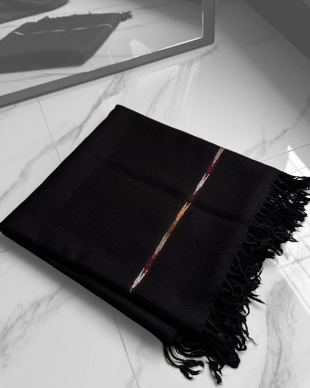 Australian Sahidar Shawl – Black